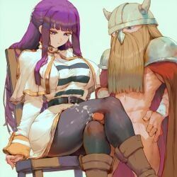 eisen_(sousou_no_frieren), fern_(sousou_no_frieren), frieren_(cosplay), patreon, sousou_no_frieren