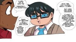 clark_kent, clark_kent_(my_adventures_with_superman), jimmy_olsen, jimmy_olsen_(my_adventures_with_superman), kara_zor-el