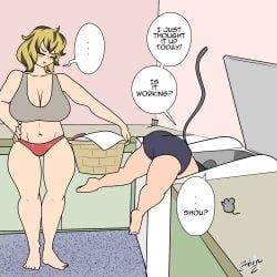 nazrin, toramaru_shou, touhou, zedrin, 1futa