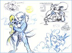 donny_squirrel, minerva_mink, pinkie_pie_(mlp), wilford_wolf, animaniacs