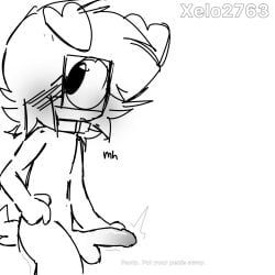 facty_(fact_attack_adventures), fact_attack_adventures, chibi, collar, dick