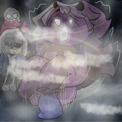 dust_sans, ghost_girlfriend, ghost_girlfriend_(friday_night_dustin), girlfriend_(friday_night_funkin), murder_sans