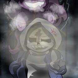 dust_sans, ghost_girlfriend, ghost_girlfriend_(friday_night_dustin), girlfriend_(friday_night_funkin), murder_sans