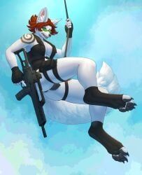 cattont, action_pose, animal_genitalia, animal_vulva, anthro