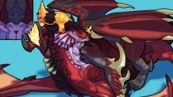 alexstrasza, dragon_alexstrasza, dragon_shyvana, shyvana, shyvana_(rework)