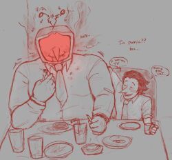 spamton_g_spamton, tenna_(deltarune), deltarune, deltarune_chapter_3, breathing