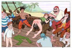 captain_hook, john_darling, peter_pan_(character), smee, disney