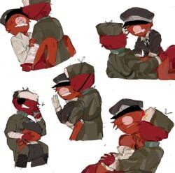 nazi_germany_(countryhumans), soviet_union_(countryhumans), third_reich_(countryhumans), countryhumans, 2boys