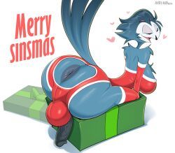 stolas_(helluva_boss), christmas, hellaverse, helluva_boss, markmanez
