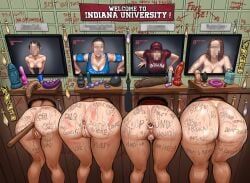unnamed, indiana_university, 4girls, anal_insertion, ass
