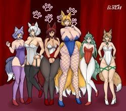 aunn_komano, kagerou_imaizumi, kudamaki_tsukasa, mitsugashira_enoko, momiji_inubashiri