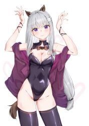 emilia_(re:zero), re:zero_kara_hajimeru_isekai_seikatsu, white_fox_(studio), justjast88, ///