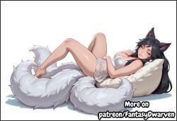 ahri, league_of_legends, riot_games, 1girls, animal_ears