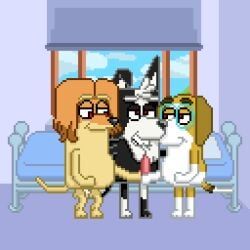 honey_(bluey), indy_(bluey), mackenzie_(bluey), bluey_(series), afghan_hound