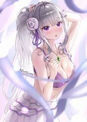 emilia_(re:zero), re:zero_kara_hajimeru_isekai_seikatsu, white_fox_(studio), justjast88, ///
