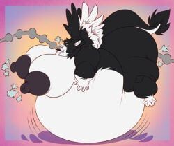 mythology, feulyandiy, air_inflation, air_puff, anthro