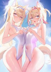 fuwamoco, fuwawa_abyssgard, mococo_abyssgard, hololive, hololive_english