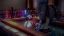 dawn_(pokemon), lucario, male_lucario, pokemon_(species), koikatsu!