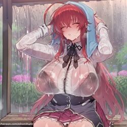 rias_gremory, high_school_dxd, patreon, xdomikami, 1girl