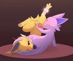 eeveelution, espeon, generation_1_pokemon, generation_2_pokemon, jolteon