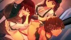 ela_amano, myra_(anna_anon), anna_anon, 1boy, 3girls