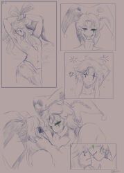 harlequin_(the_freak_circus), pierrot_(the_freak_circus), the_freak_circus, almost_kissing, black_hair