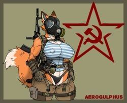 aerogulphus, ak-47, anthro, big_breasts, communism