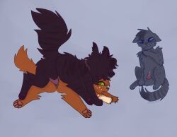 brambleclaw_(warriors), squirrelstar_(warriors), warriors_(book_series), angry, ashfur_(thunderclan)