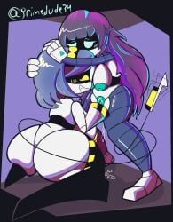 oc, v_(murder_drones), murder_drones, primedude34, 2girls