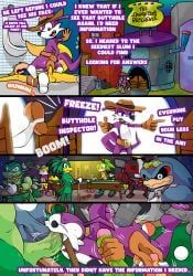 e-123_omega, fang_the_hunter, fang_the_sniper, grounder_(adventures_of_sonic_the_hedgehog), jet_the_hawk
