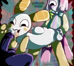 blot_(dandy's_world), fancy_frosting_blot, funny_bunny_looey, looey_(dandy's_world), rodger_(dandy's_world)