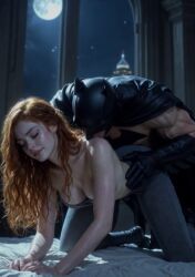 barbara_gordon, batgirl, batgirl_(barbara_gordon), batman, batman_(bruce_wayne)