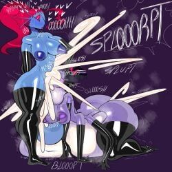 muffet, undyne, undertale, undertale_(series), tayronnebr