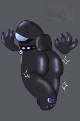 among_us_black, black_(among_us), among_us, among_us_(series), sunnypawsy