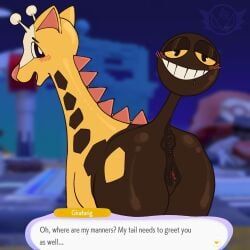 generation_2_pokemon, girafarig, kirinriki, pokemon_(species), nintendo