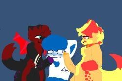 anthro, ball, blush, canid, canine