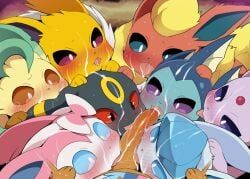 eevee, eeveelution, espeon, flareon, generation_1_pokemon