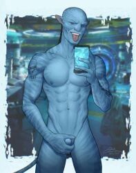 na'vi, james_cameron's_avatar, jay23art, alien, blue_body