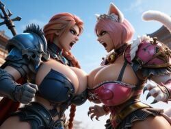 female_space_marine, leman_russ, primarch, warhammer_(franchise), warhammer_40k