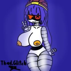 doll_(murder_drones), murder_drones, thad_glitch, 1girls, big_breasts