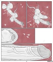 r0b0t, 4_panel_comic, ambiguous_fluids, anal, anal_sex