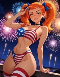 gwen_tennyson, gwen_tennyson_(classic), 4th_of_july, ben_10, ben_10_(classic)