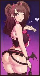kujikawa_rise, persona, persona_4, jeffmiga, ass