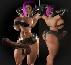 sombra, overwatch, overwatch_2, mitrild-sfm, 1futa