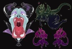 maleficent, pink_elephants_on_parade, disney, disney_villains, dumbo