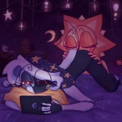 daycare_attendant_(fnaf), moondrop, moondrop_(fnaf), sundrop, sundrop_fnaf