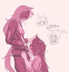 sirius_symboli_(umamusume), symboli_rudolf_(umamusume), umamusume, slimegirltachyon, 2girls