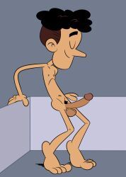 shane_loud, the_loud_house, sodabox, black_hair, closed_eyes