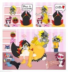 beat_(finalb3at), kass_(zelda), kindred, lamb_(league_of_legends), lovander