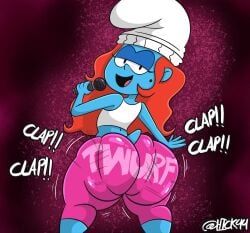 original_character, twerky_smurf_(twurf), the_smurfs, hick44, scobionicle99